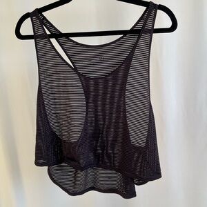 Lululemon ribbed mesh tank